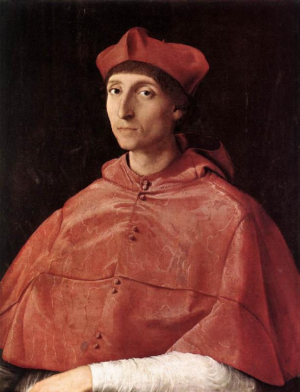 RAFFAELLO Sanzio Portrait of a Cardinal oil painting picture